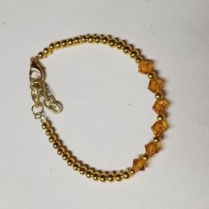 November birthstone bracelet